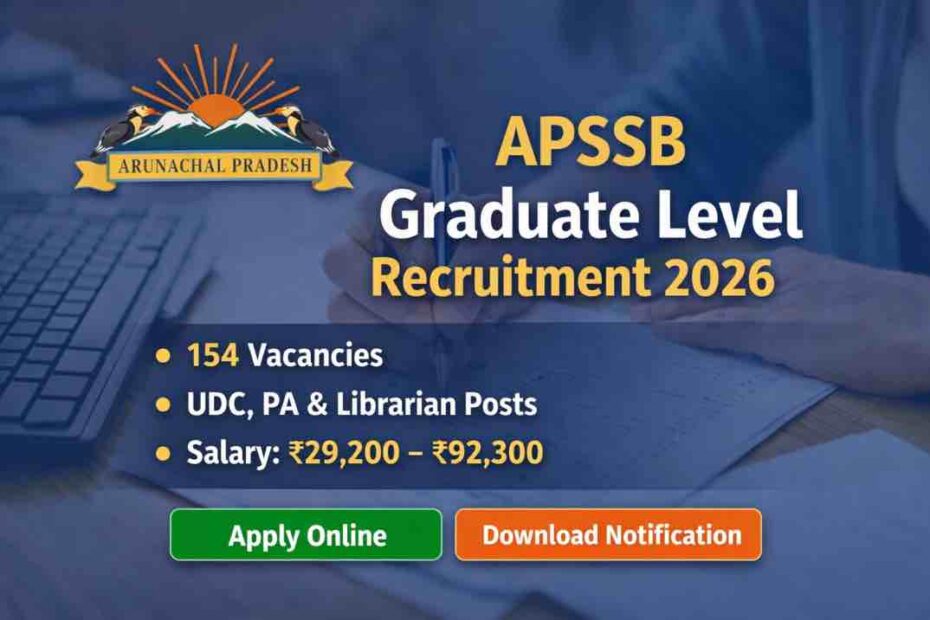 APSSB Graduate Level Recruitment 2026