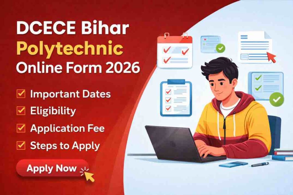 DCECE Bihar Polytechnic Online Form 2026