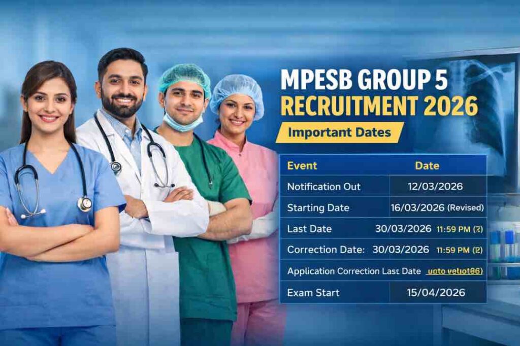 MPESB Group 5 Recruitment 2026